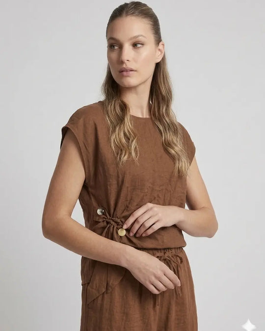 Blusa con dettaglio DORABELLA