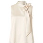 Blusa con fiocco al collo DORABELLA