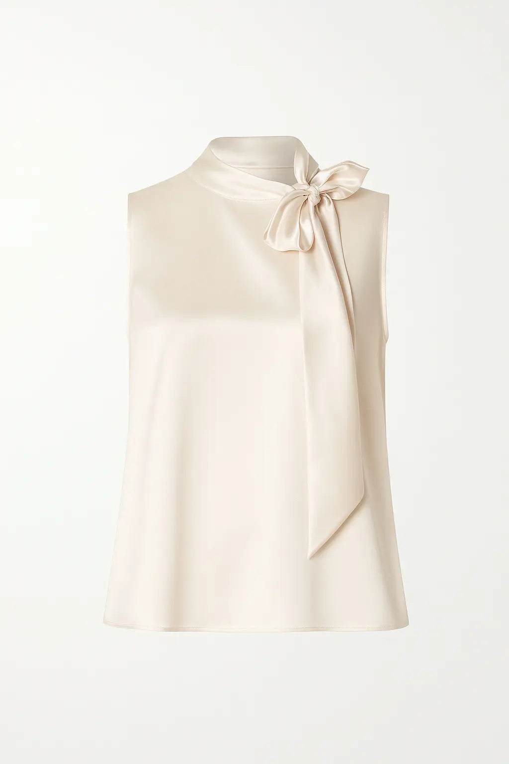 Blusa con fiocco al collo DORABELLA