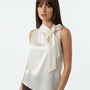 Blusa con fiocco al collo DORABELLA