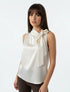 Blusa con fiocco al collo DORABELLA