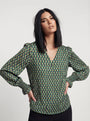 Blusa con polso arricciato DORABELLA