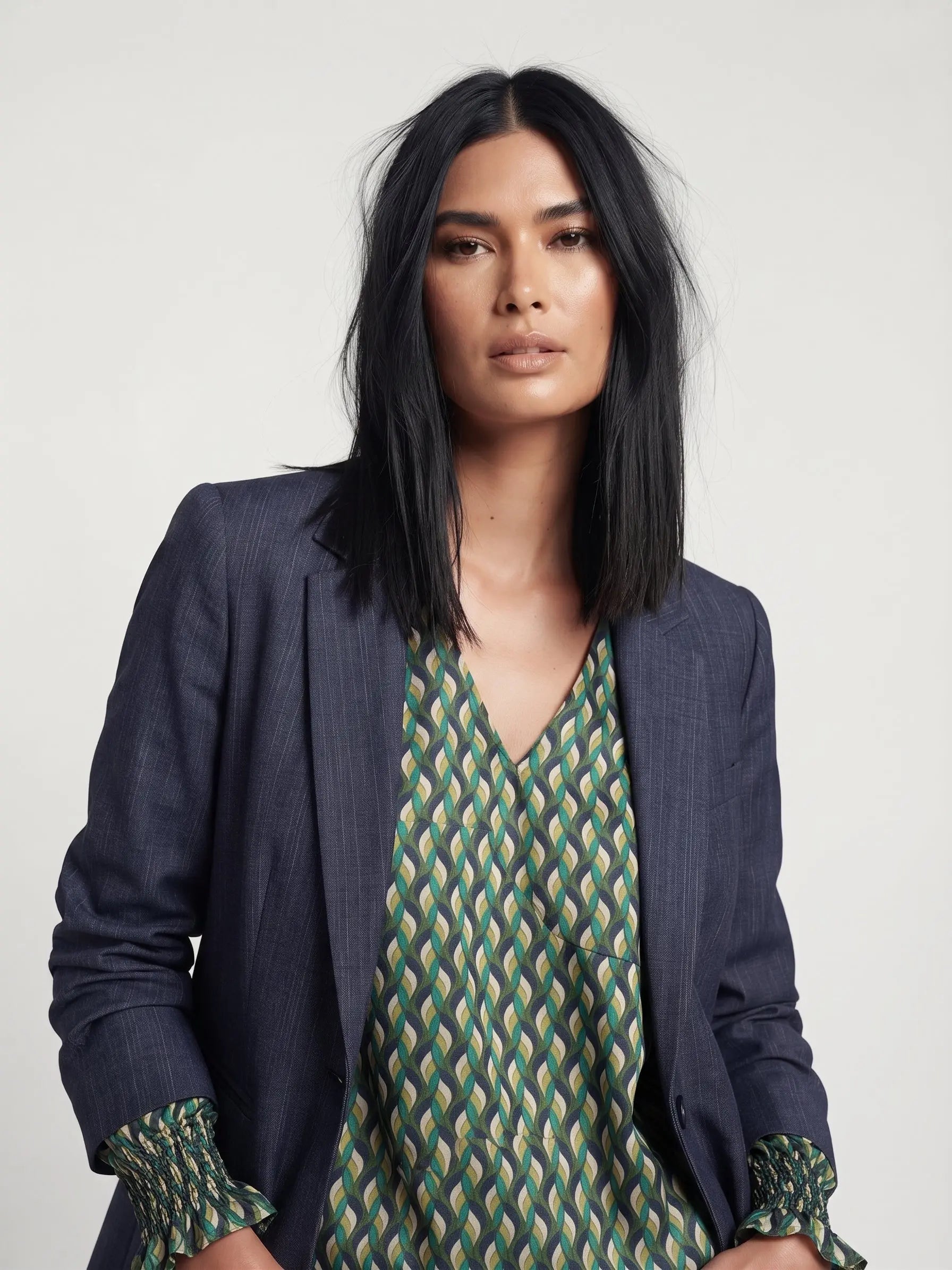 Blusa con polso arricciato DORABELLA