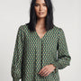 Blusa con polso arricciato DORABELLA
