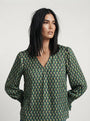 Blusa con polso arricciato DORABELLA