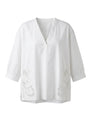 Blusa con ricamo DORABELLA