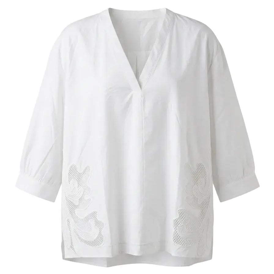 Blusa con ricamo DORABELLA