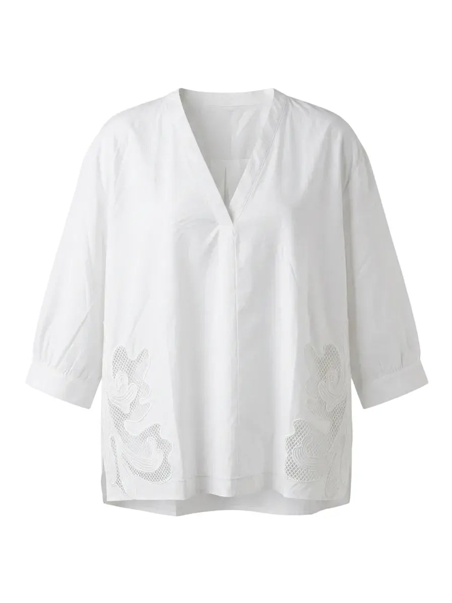 Blusa con ricamo DORABELLA