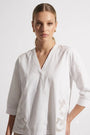 Blusa con ricamo DORABELLA