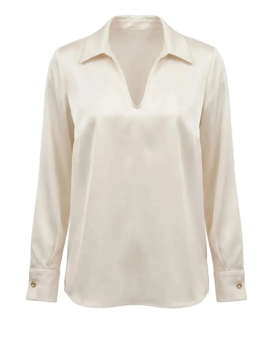 Blusa con scollo a V DORABELLA PIU'