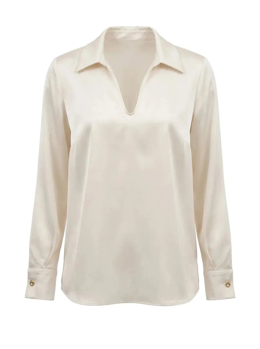 Blusa con scollo a V DORABELLA PIU'