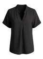Blusa con scollo alla coreana DORABELLA