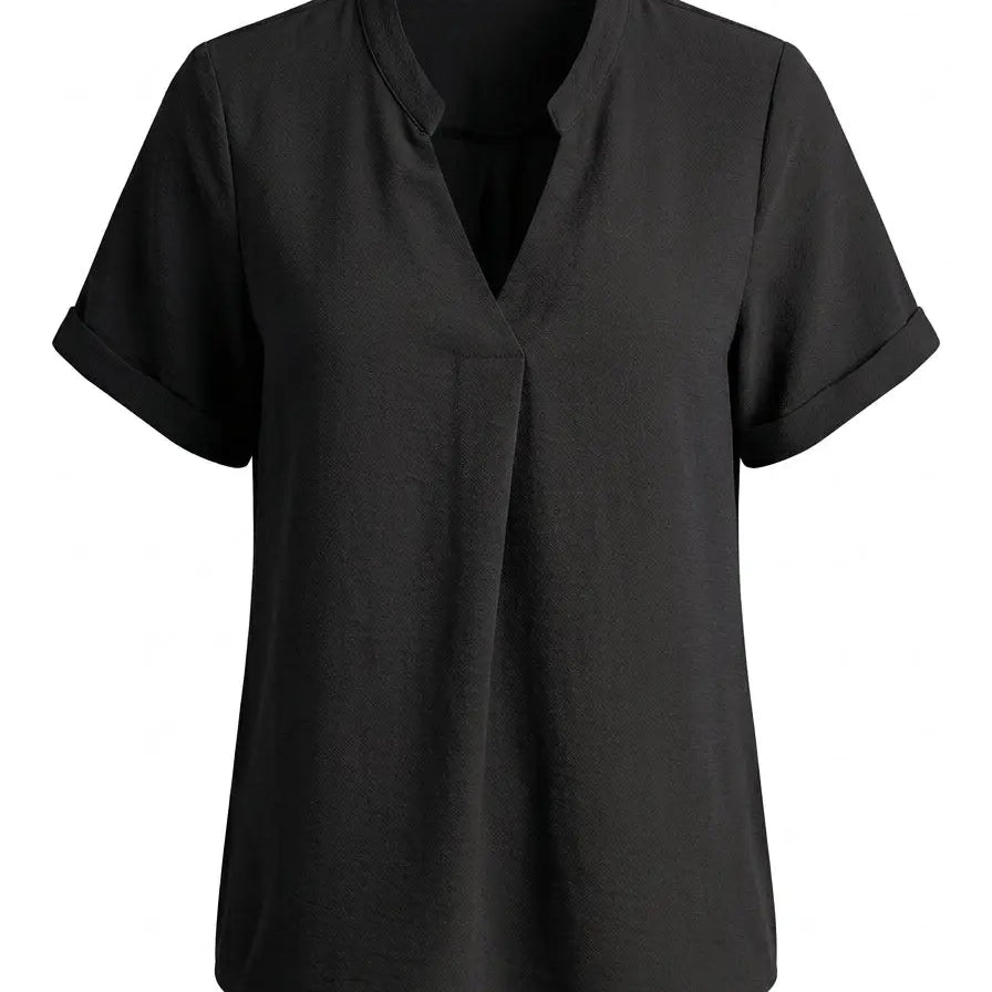 Blusa con scollo alla coreana DORABELLA