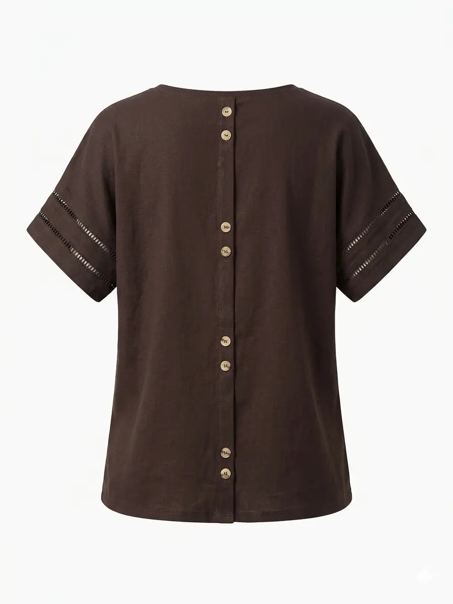 Blusa dettaglio bottoni DORABELLA PIU'
