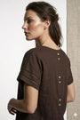 Blusa dettaglio bottoni DORABELLA PIU'