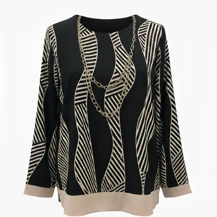 Blusa fantasia con accessorio DORABELLA PIU'