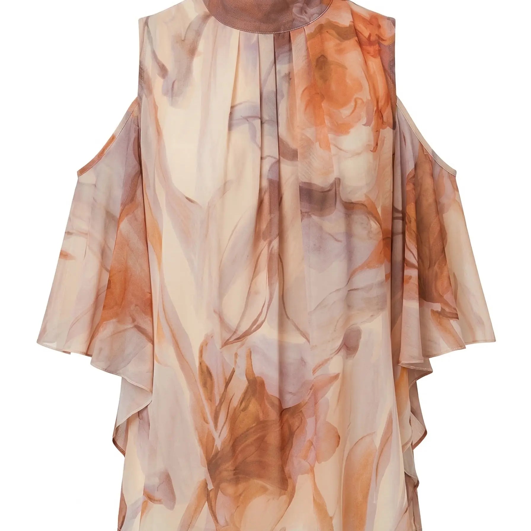 Blusa fantasia con spalle scoperte DORABELLA