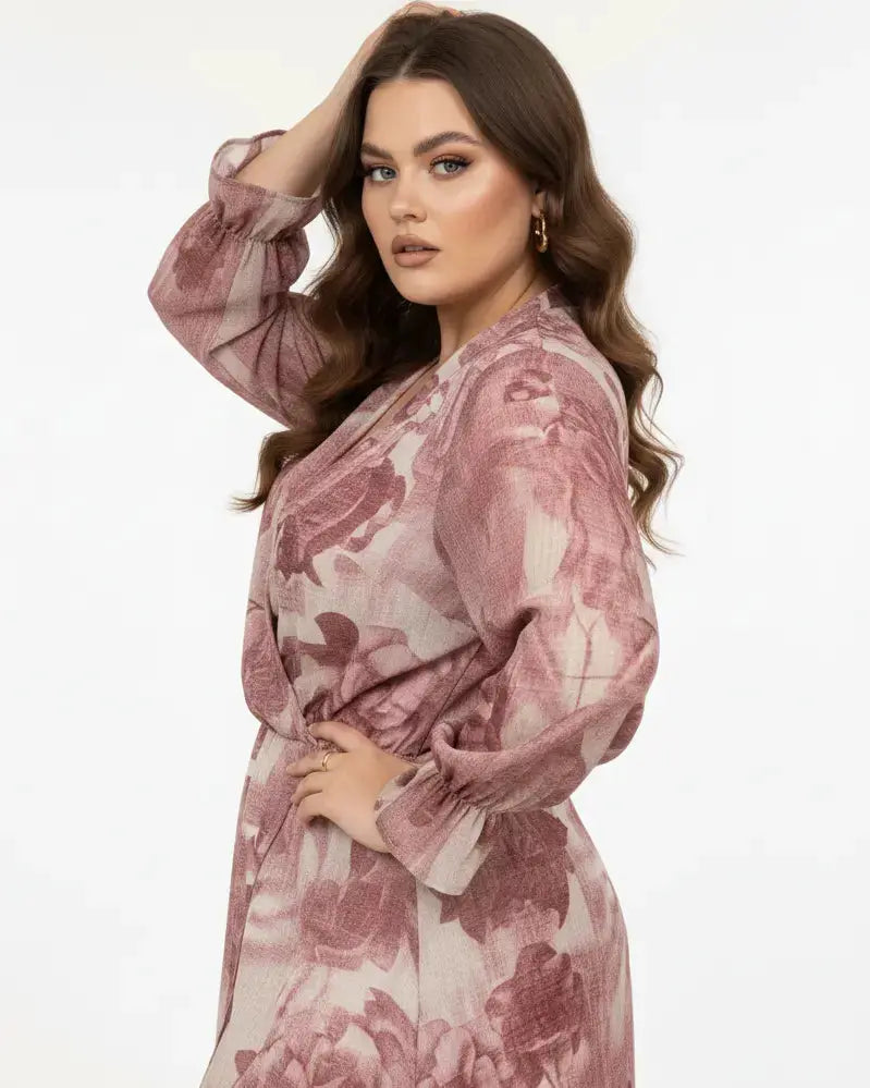 Blusa fantasia con taglio in vita DORABELLA PIU'