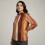 Blusa fantasia in doppia georgette DORABELLA PIU'