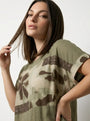 Blusa fantasia in lino DORABELLA PIU'