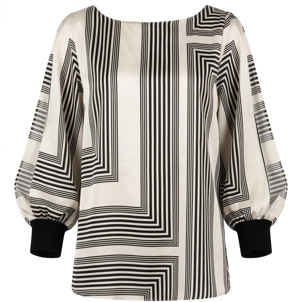 Blusa geometrica DORABELLA