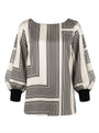 Blusa geometrica DORABELLA
