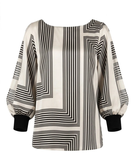 Blusa geometrica DORABELLA
