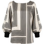 Blusa geometrica DORABELLA
