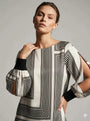 Blusa geometrica DORABELLA
