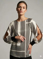 Blusa geometrica DORABELLA