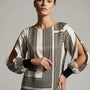 Blusa geometrica DORABELLA