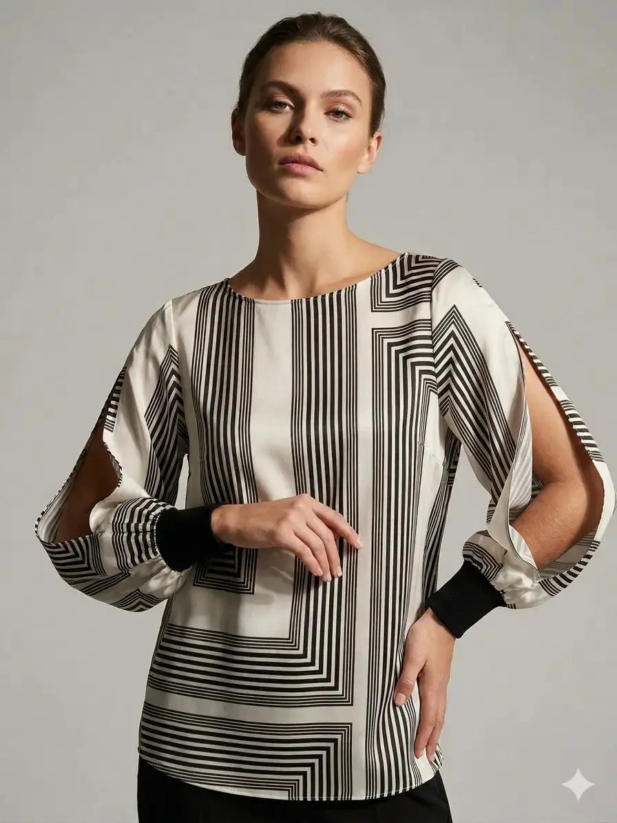 Blusa geometrica DORABELLA
