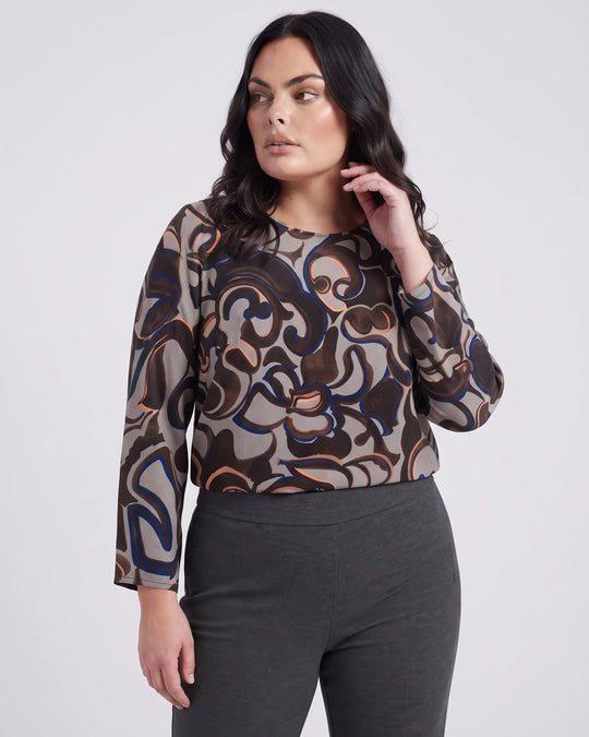 Blusa girocollo DORABELLA PIU'