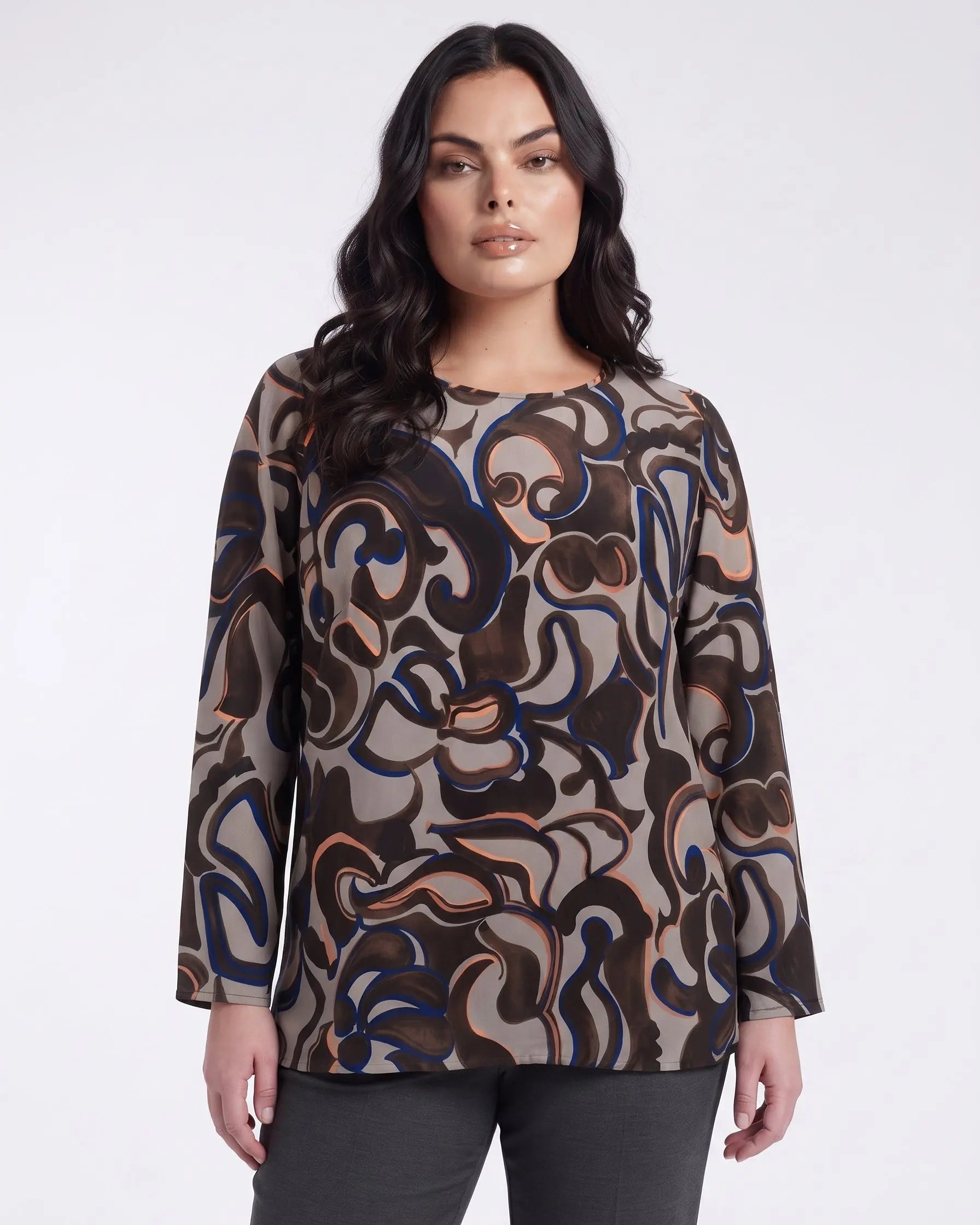 Blusa girocollo DORABELLA PIU'