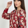 Blusa girocollo fantasia DORABELLA