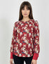 Blusa girocollo fantasia DORABELLA