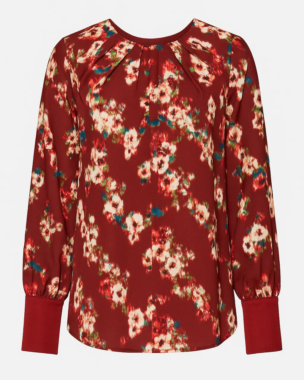 Blusa girocollo fantasia DORABELLA