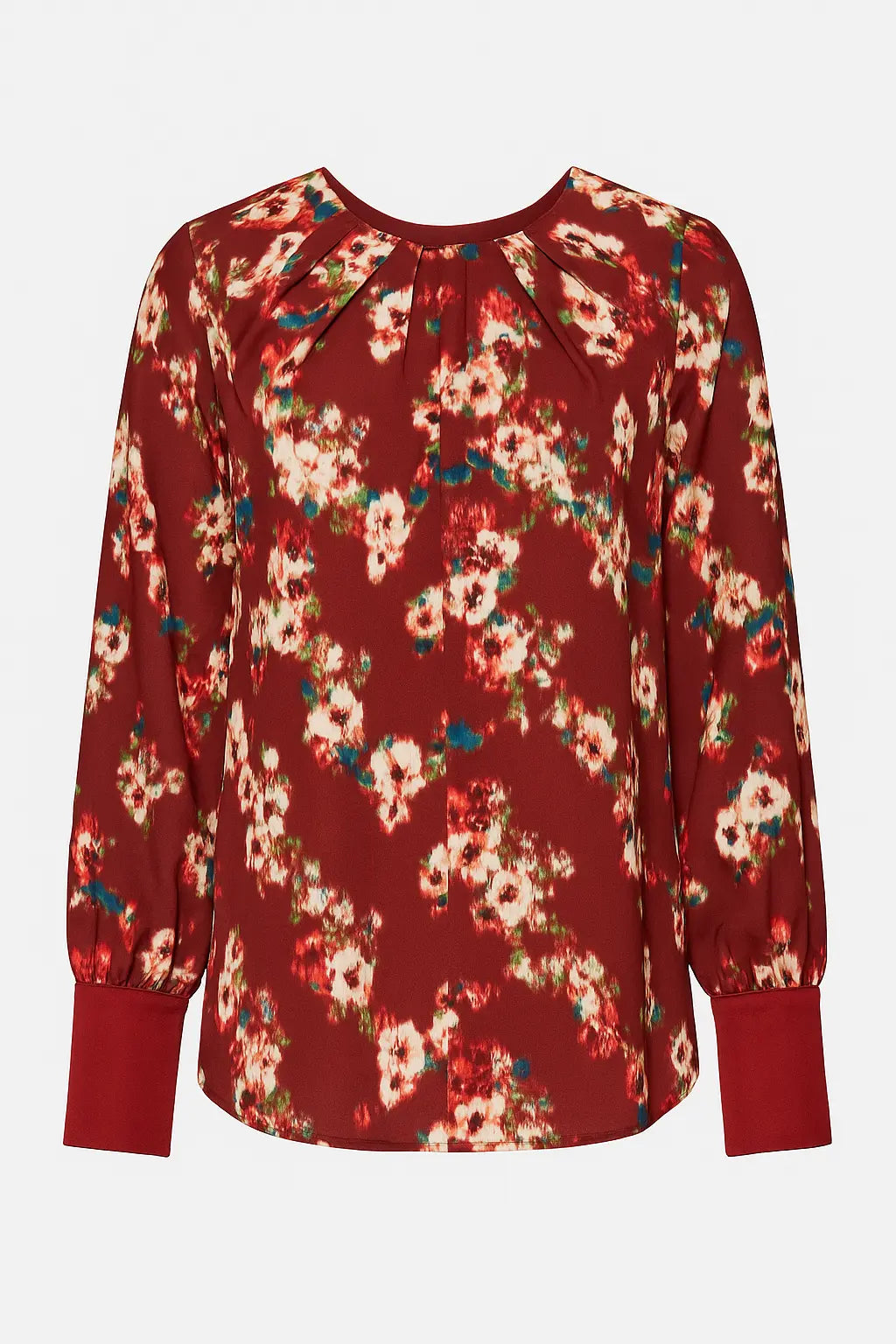 Blusa girocollo fantasia DORABELLA