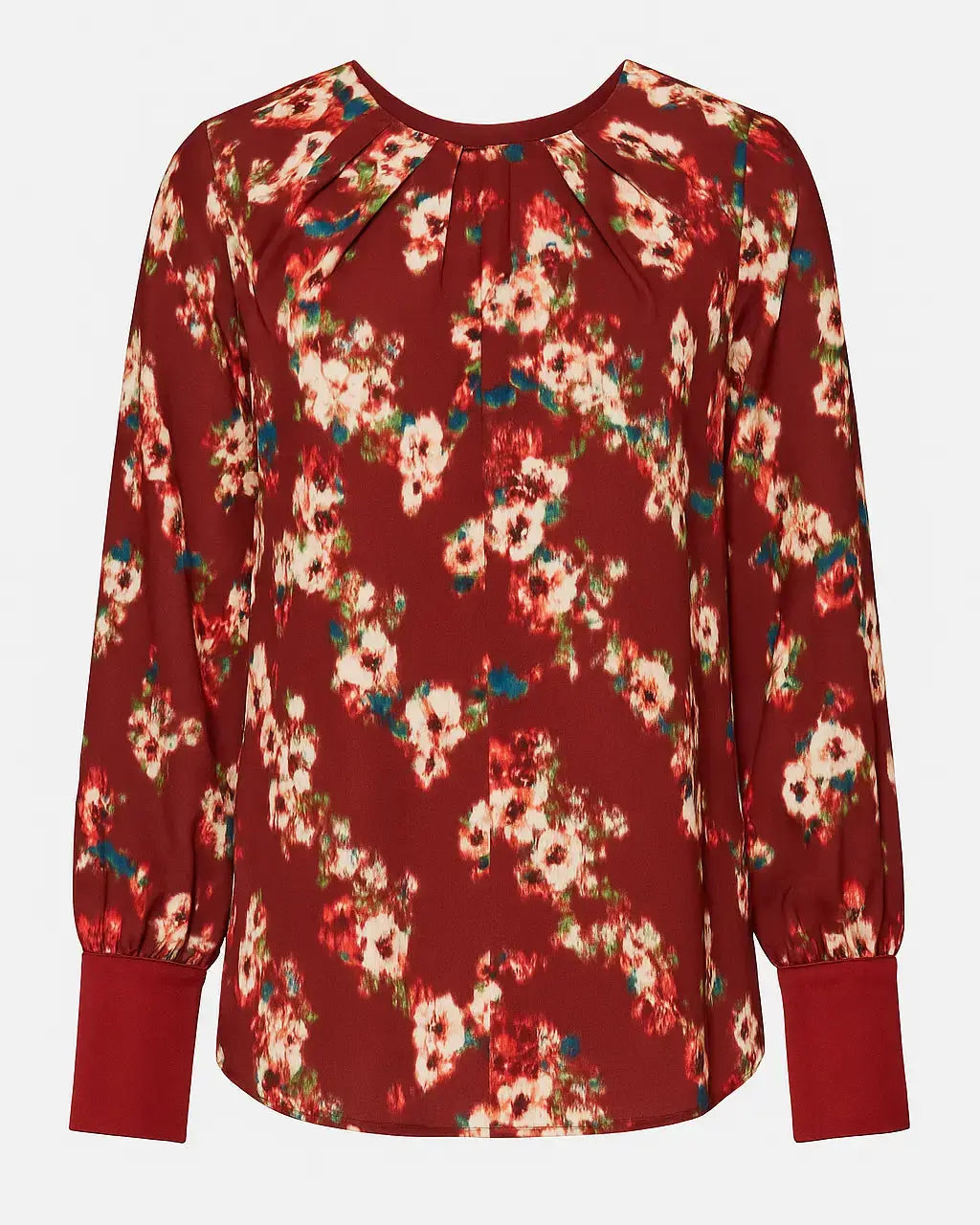 Blusa girocollo fantasia DORABELLA