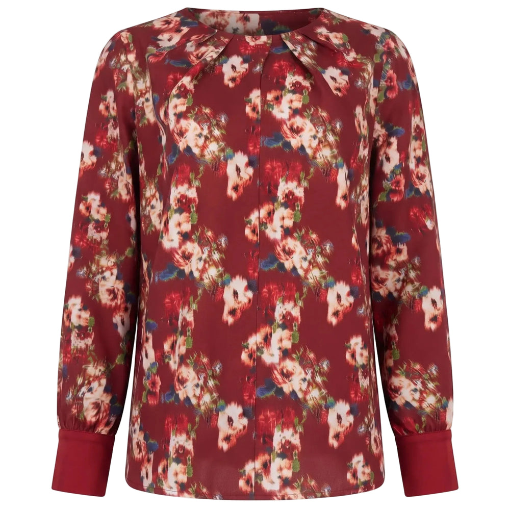 Blusa girocollo fantasia DORABELLA