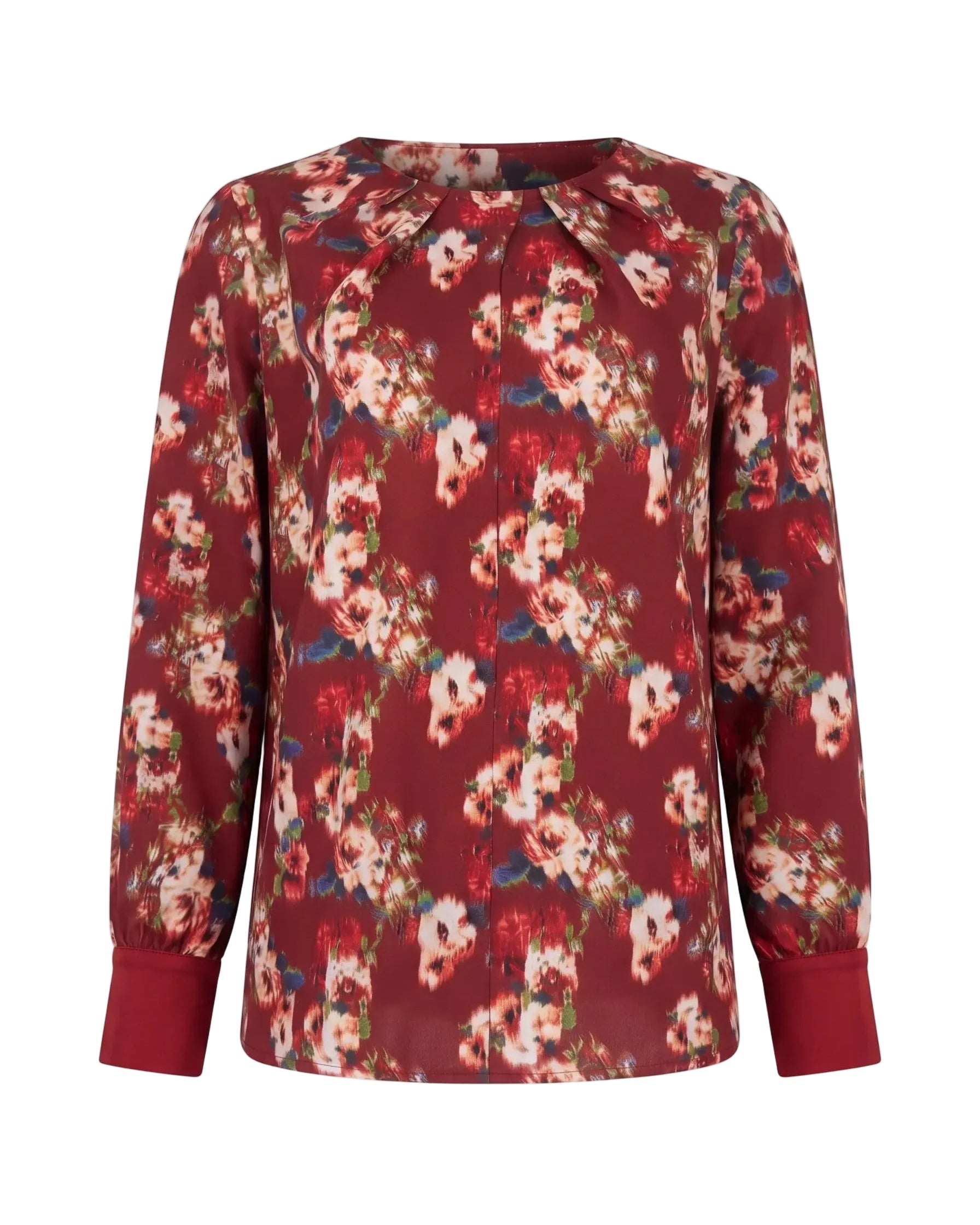 Blusa girocollo fantasia DORABELLA