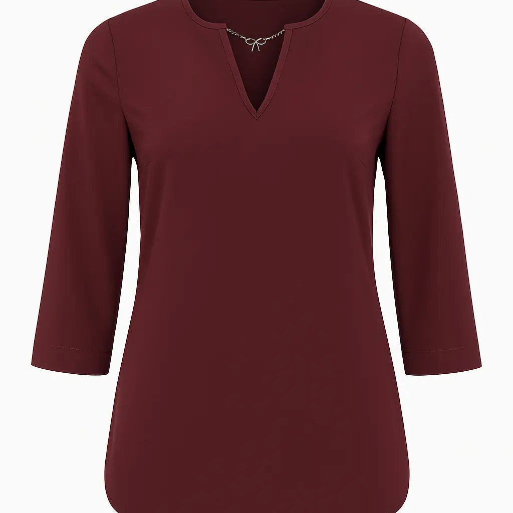 Blusa girocollo in georgette DORABELLA PIU'