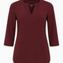 Blusa girocollo in georgette DORABELLA PIU'