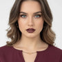 Blusa girocollo in georgette DORABELLA PIU'