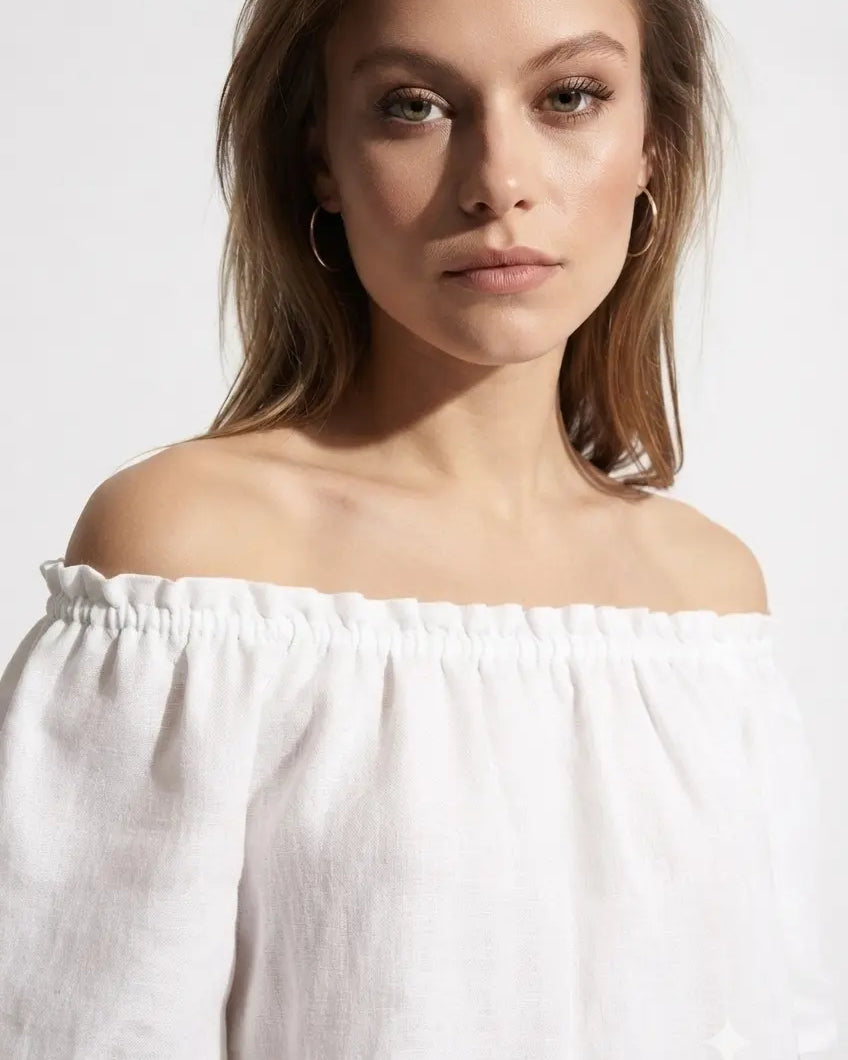Blusa in Lino DORABELLA