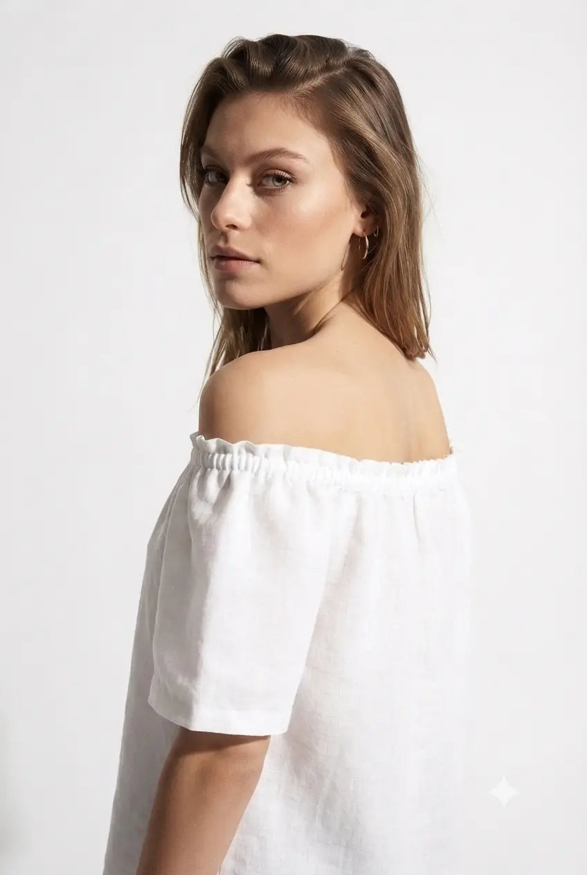 Blusa in Lino DORABELLA
