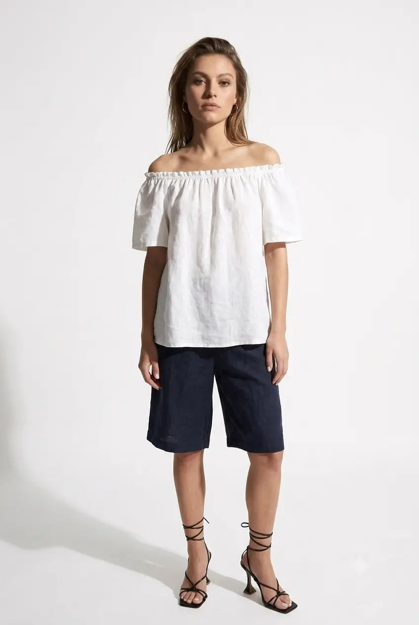 Blusa in Lino DORABELLA
