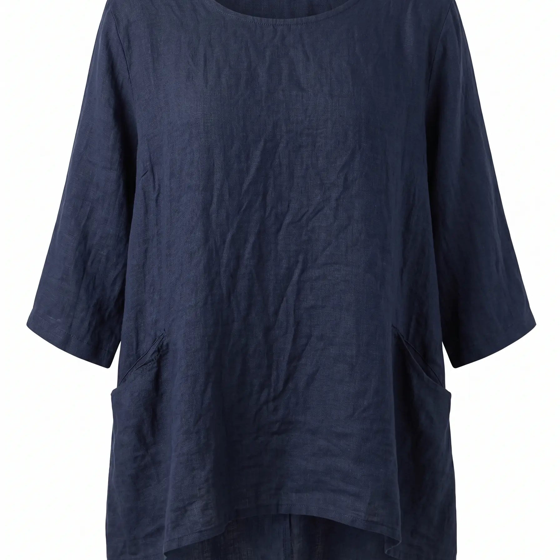 Blusa in Lino Utility-Chic DORABELLA PIU'
