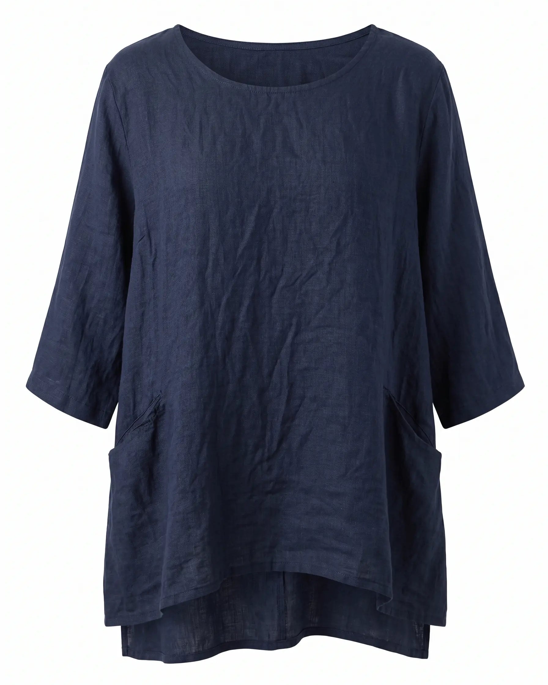 Blusa in Lino Utility-Chic DORABELLA PIU'
