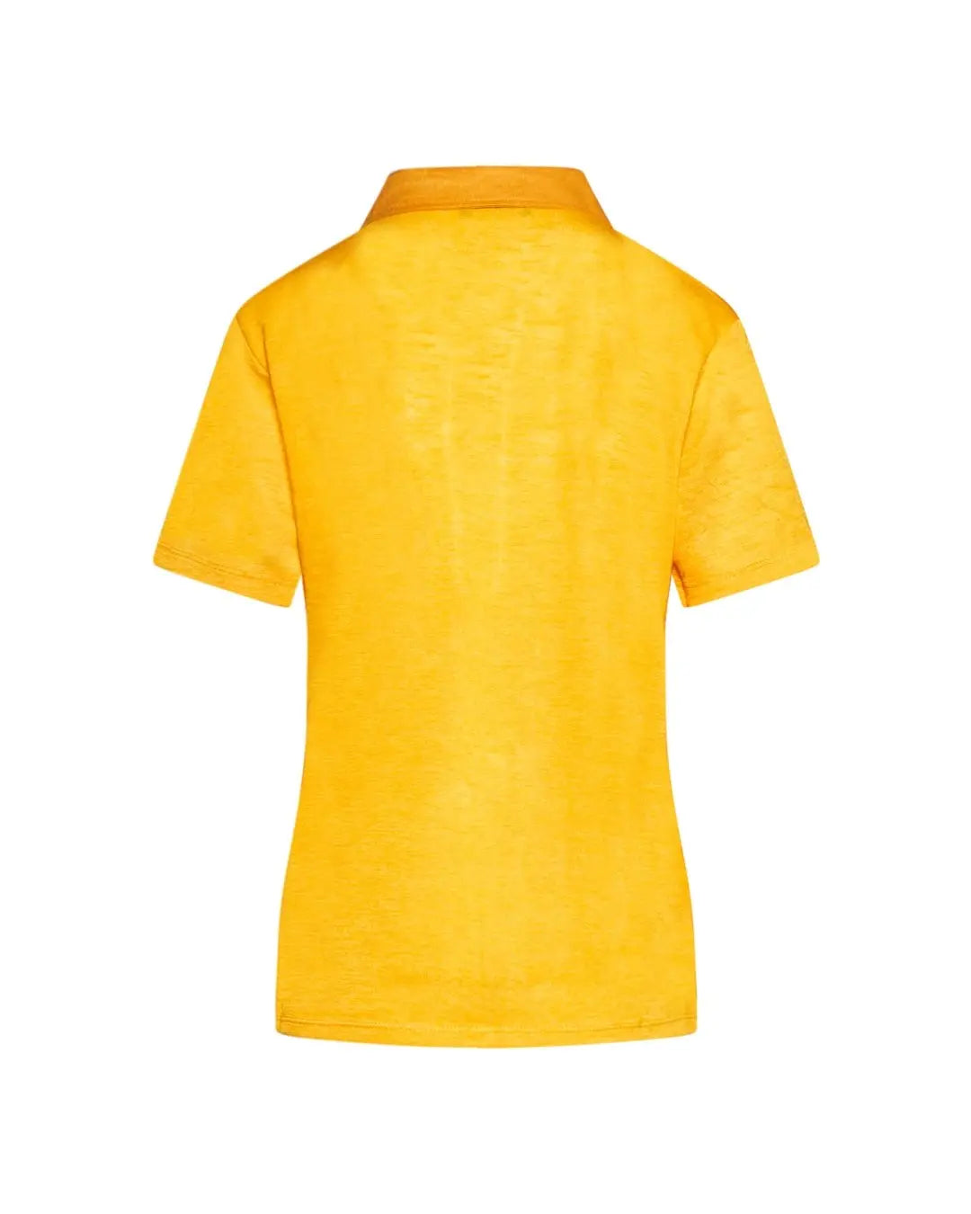 Blusa in lino con scollo a V OCRA DORABELLA